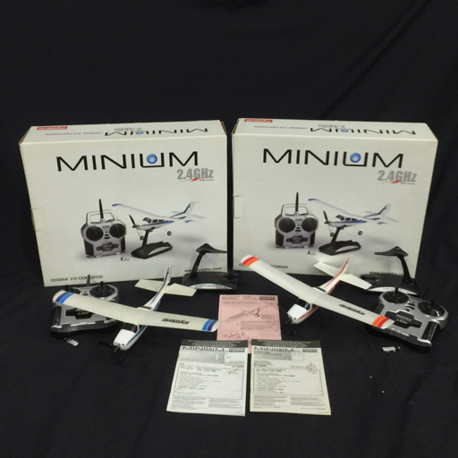 京商 MIIUM RCプレーン セスナ210 センチュリオン レディセット 2点セット